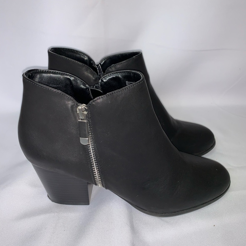 Style & Co Black Ankle Boots Size 10M
